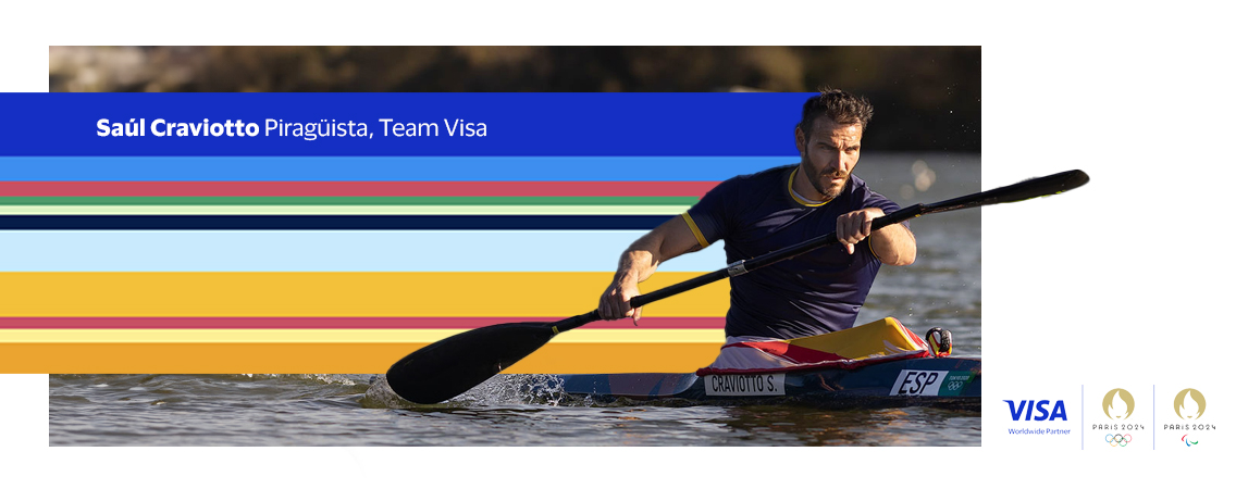 Saul Craviotto, Sprint Kayaker, Team Visa