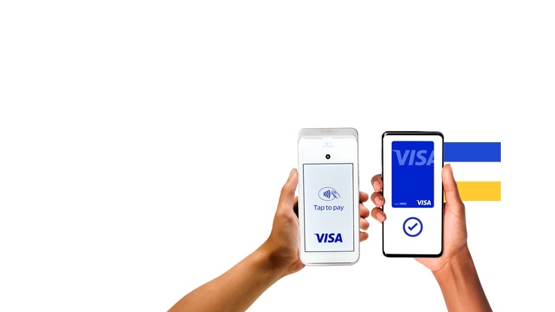 visa tap to pay mobiles